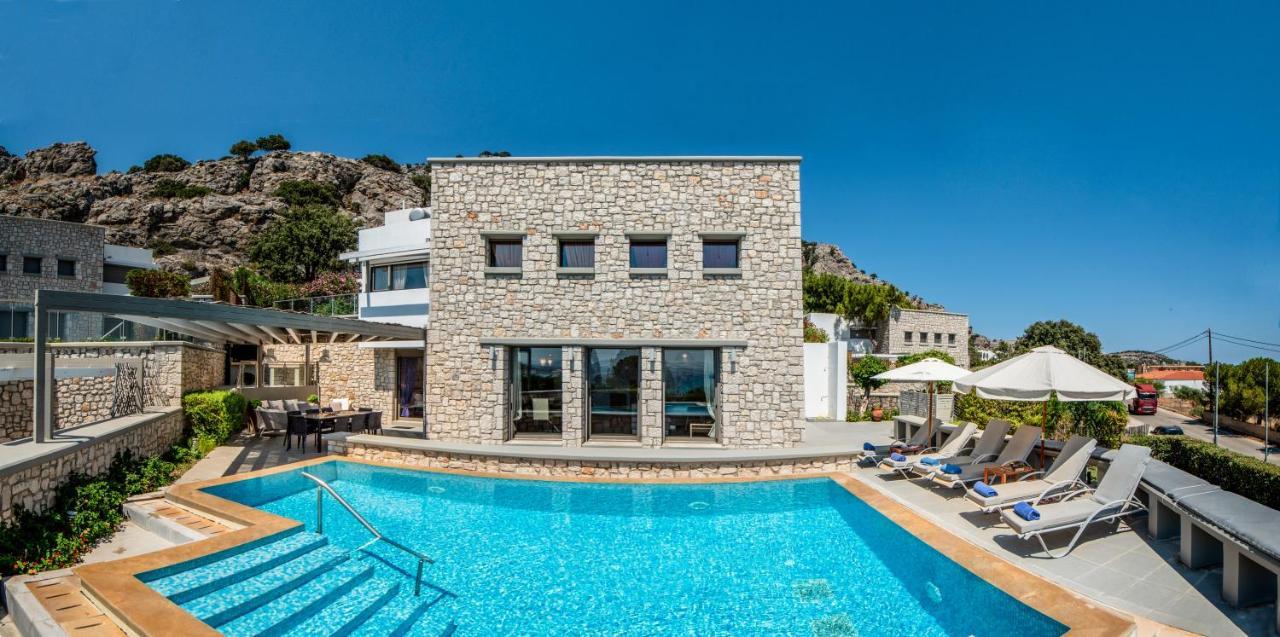 Villa Costamare - Enjoy Lazy Days On The Private Pool-Jacuzzi Pefki  외부 사진