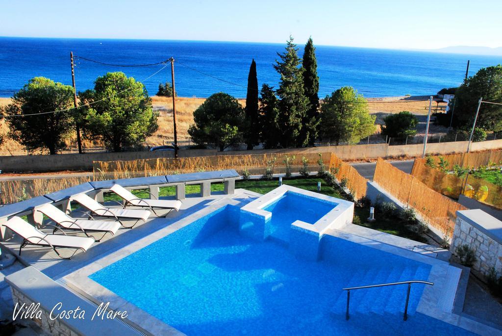Villa Costamare - Enjoy Lazy Days On The Private Pool-Jacuzzi Pefki  객실 사진