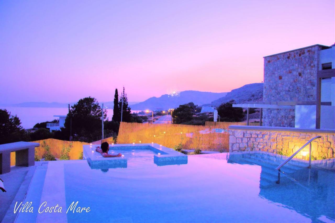 Villa Costamare - Enjoy Lazy Days On The Private Pool-Jacuzzi Pefki  외부 사진